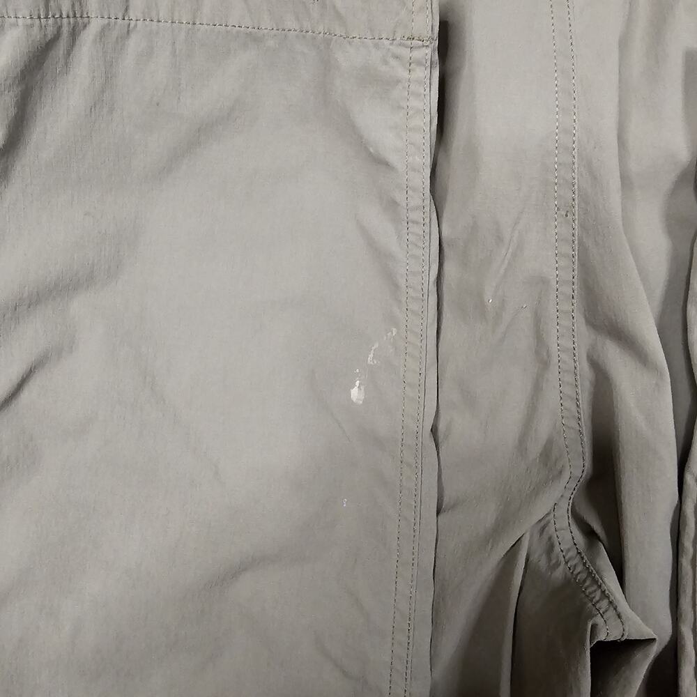 Carhartt Force Pants Mens 38x34 Green Ripstop Nylon Pocket Work Outdoor Stretch - Picture 11 of 16